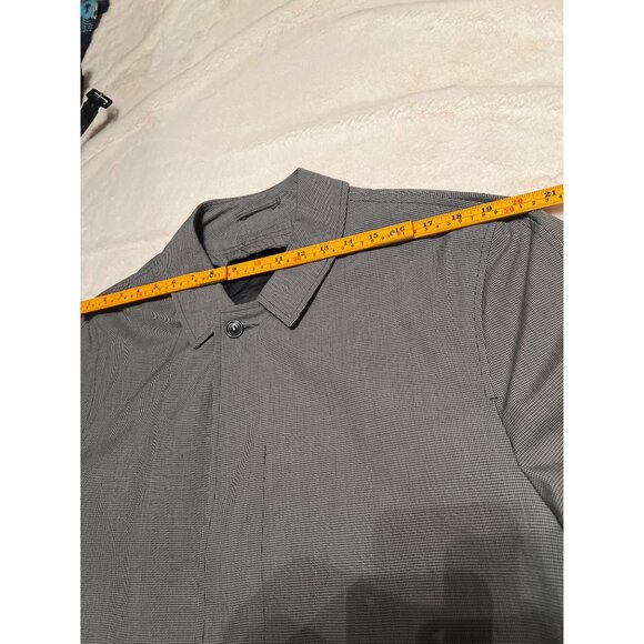 Vintage Brigadier by Curlee Men’s 42L Trench Coat–‎ Rain Repellent, Houndstooth - Picture 11 of 14